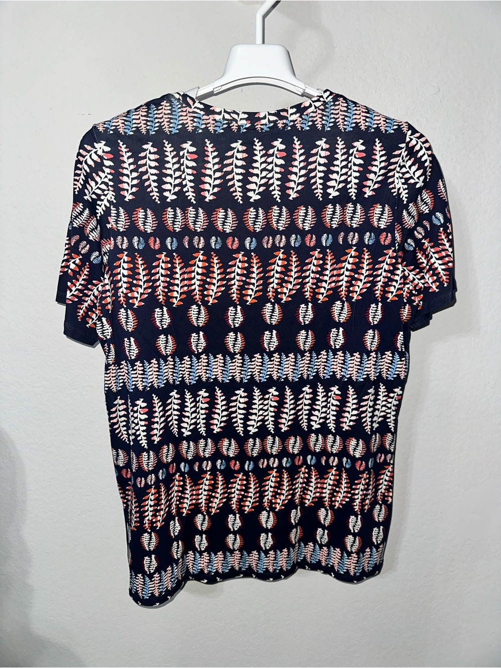 Tory Burch Pima Cotton Tee Medium - Picture 3 of 9